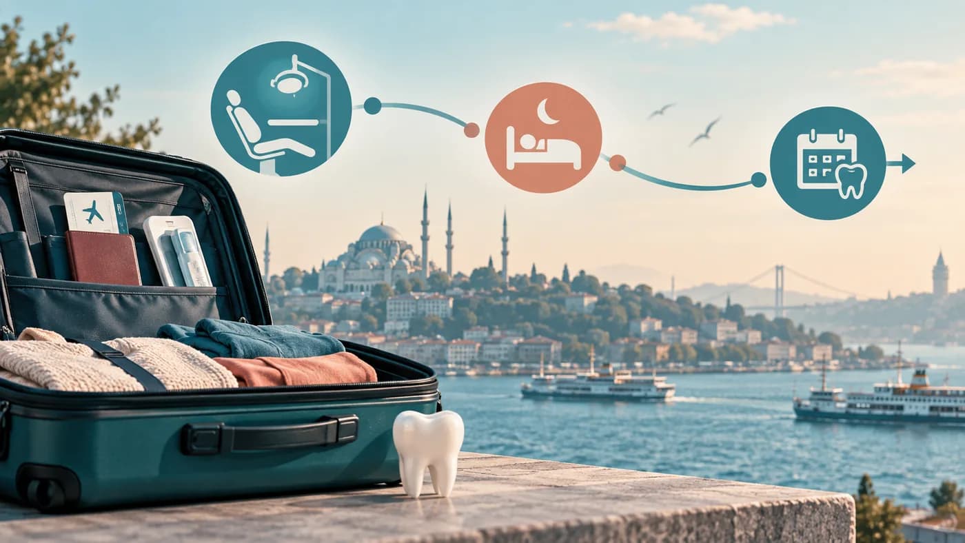 İstanbul’da Diş Tedavisi Ne Kadar Sürer? Kalış Planı