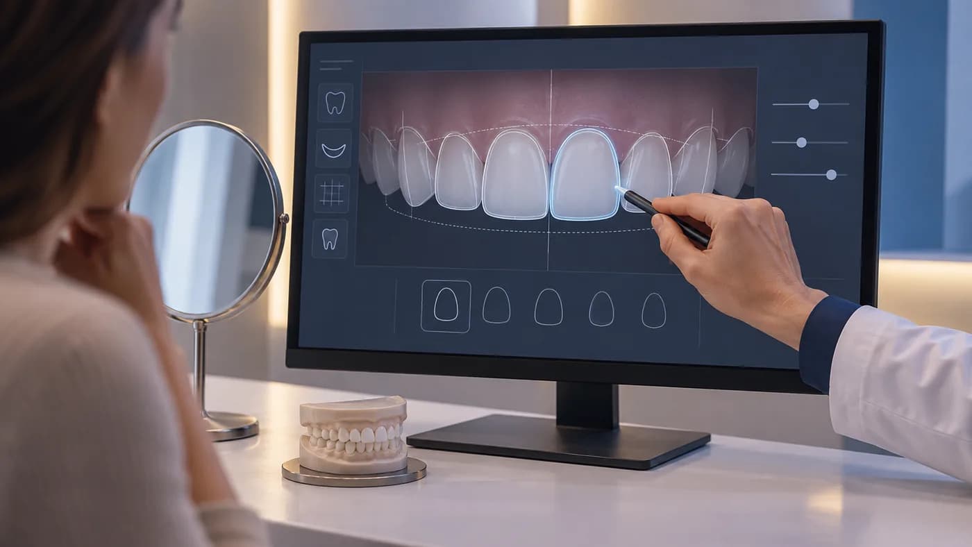 Smile Design in Istanbul: Vorschau und Behandlungsentscheidung