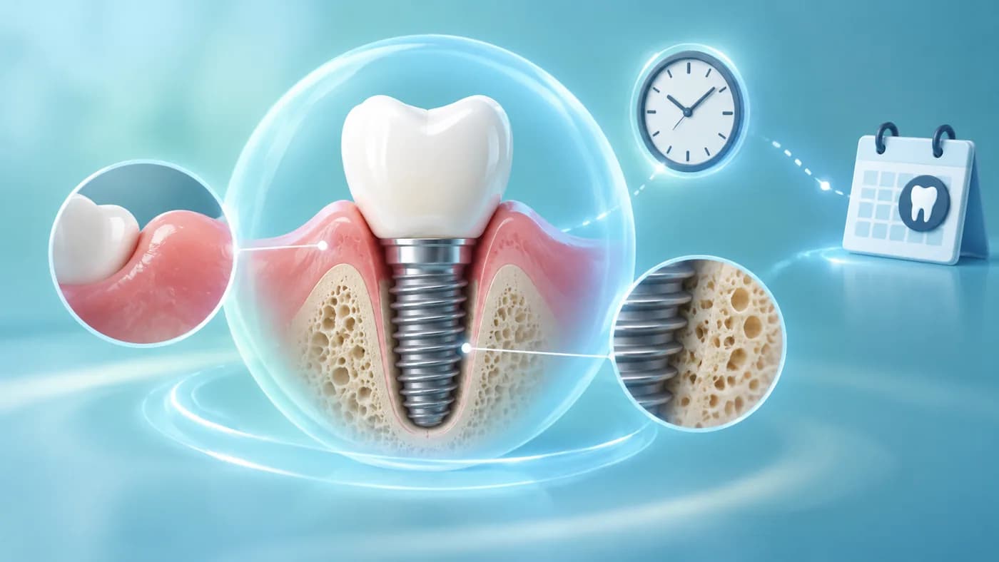 Dental Implant Healing: Gum Recovery and Bone Integration