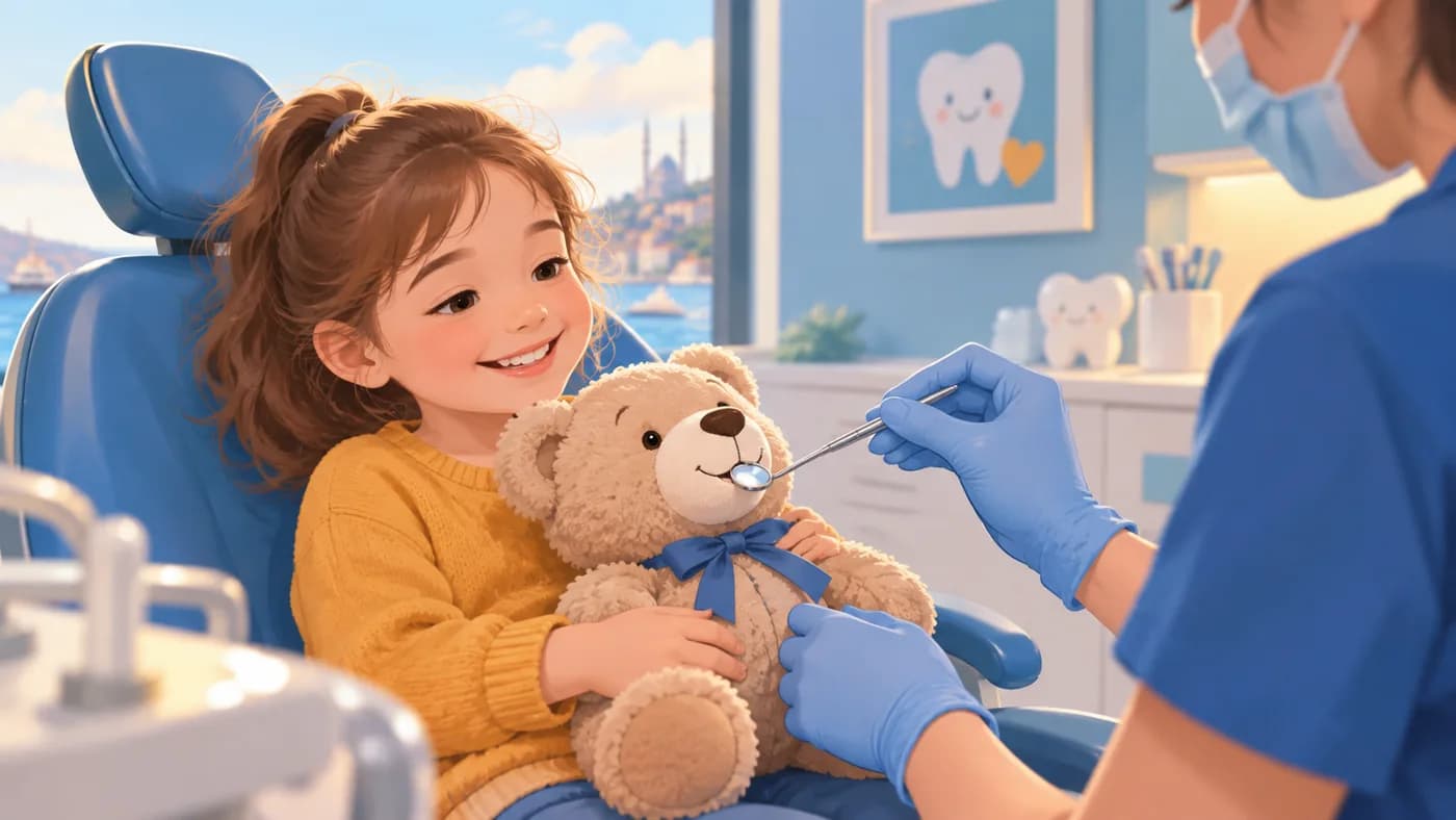 Zahnuntersuchung für Kinder in Maltepe, Istanbul
