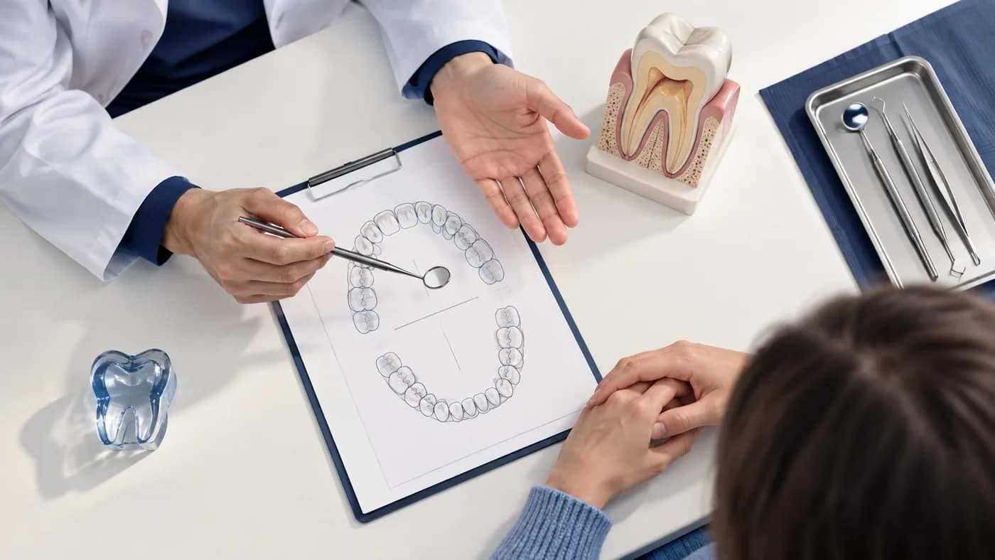 أول فحص لدى طبيب الأسنان خطوة بخطوة