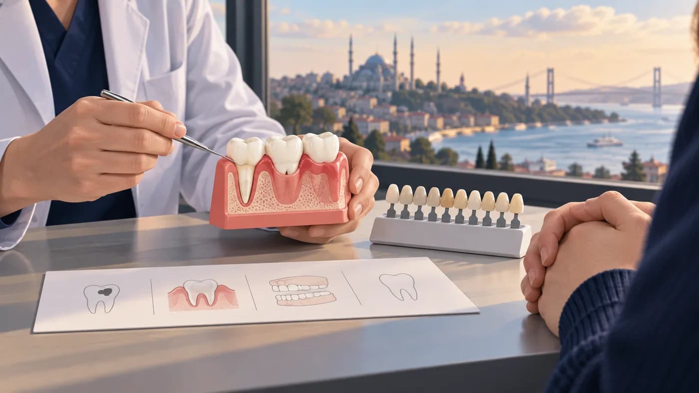 Ästhetische Zahnbehandlung in Istanbul: Eignung zuerst prüfen